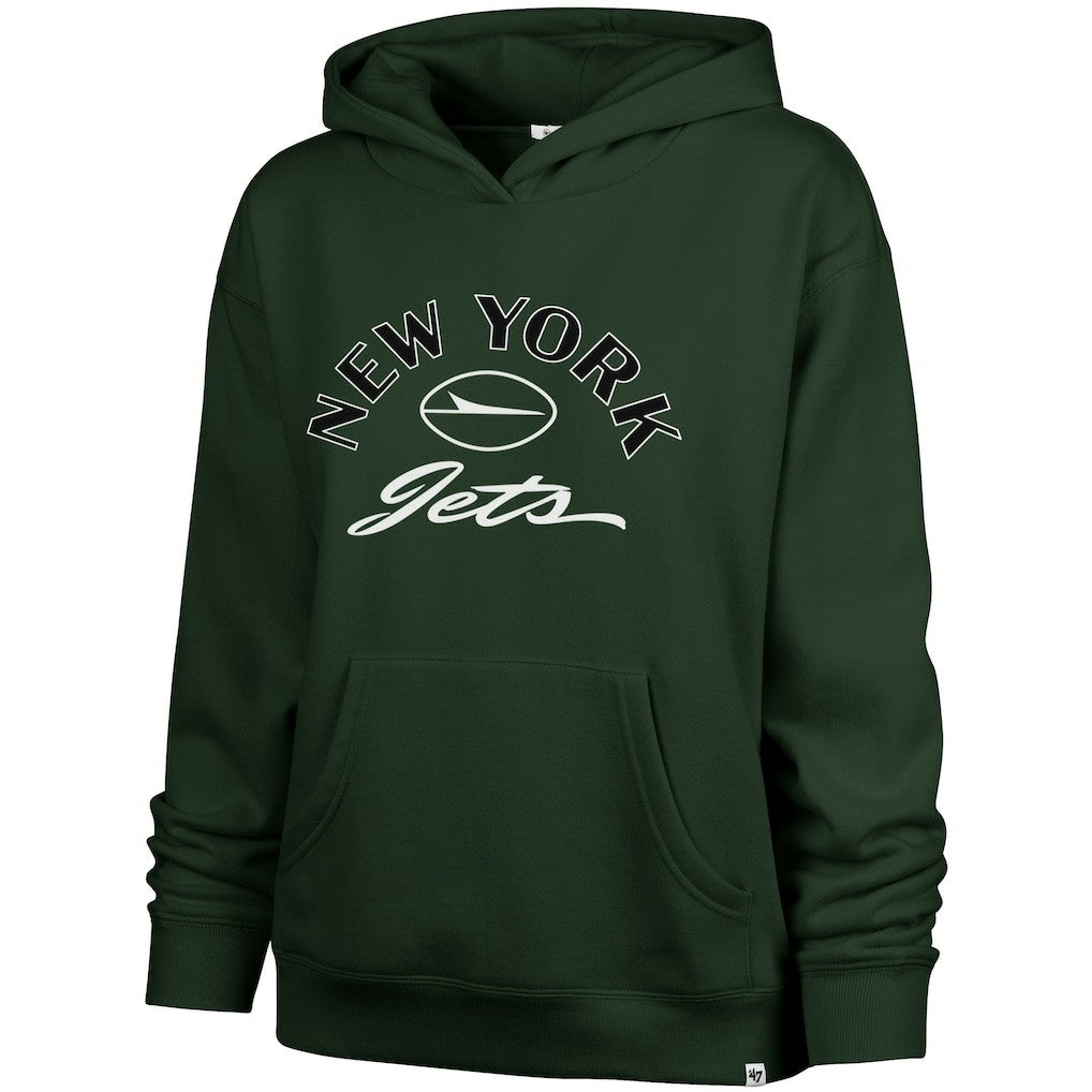 New York Jets '47 Women's Whirlwind Naomi Pullover Hoodie Green