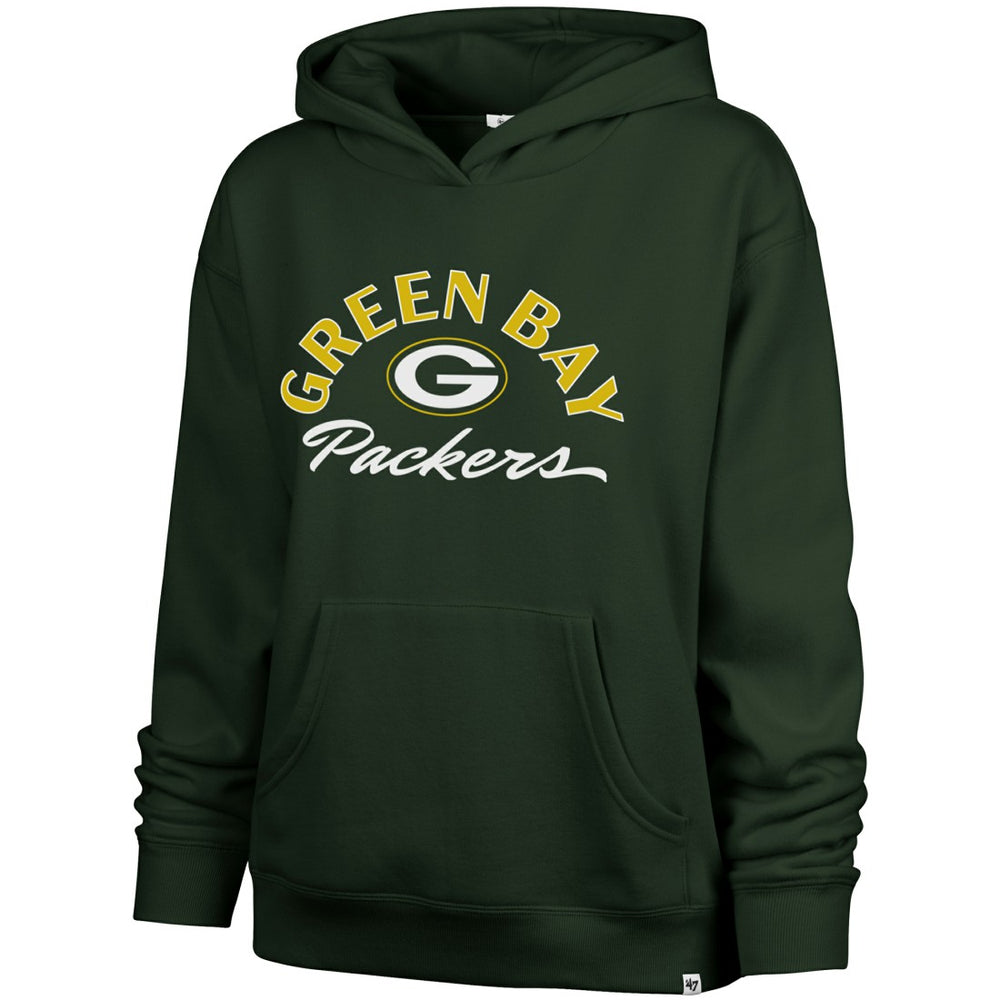 Green Bay Packers '47 Women's Whirlwind Naomi Pullover Hoodie Green