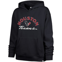 Houston Texans '47 Women's Whirlwind Naomi Pullover Hoodie Navy
