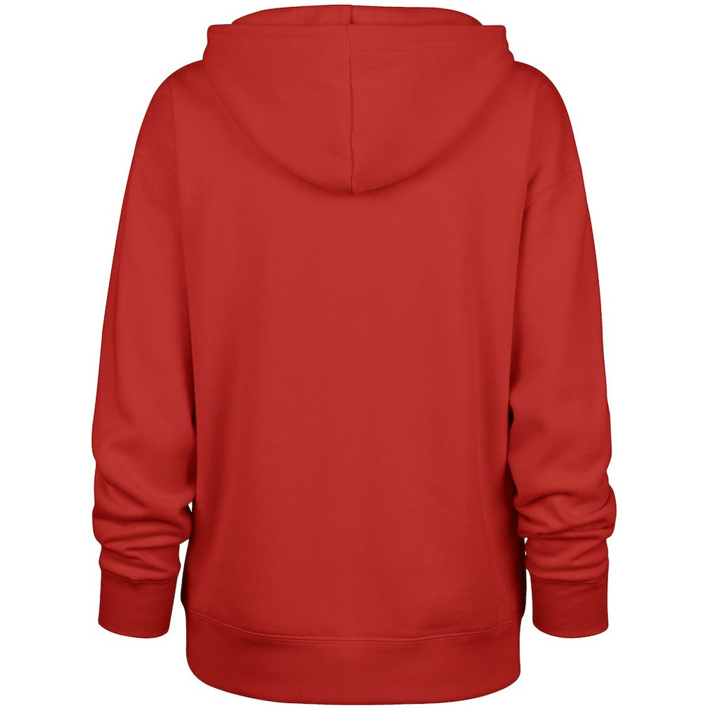 Washington Commanders '47 Women's Whirlwind Naomi Pullover Hoodie Red