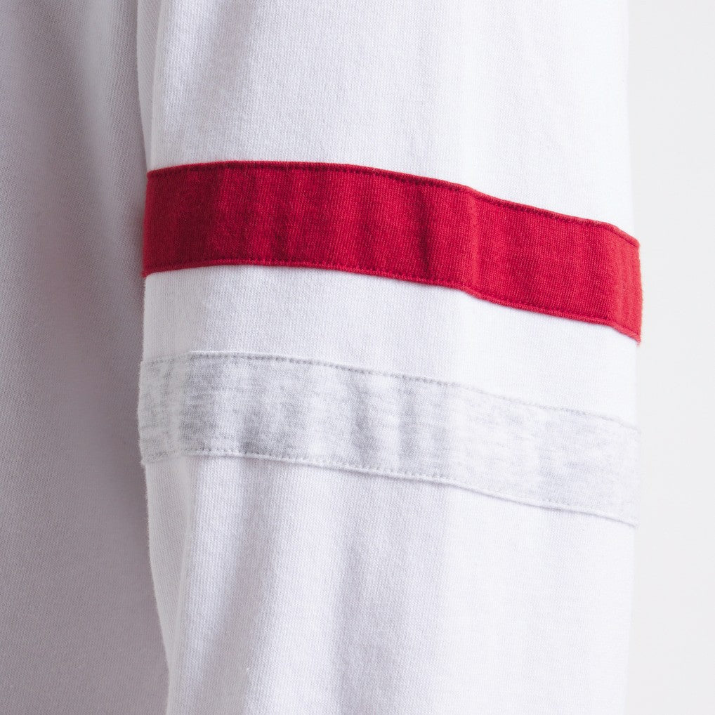 San Francisco 49ers x Todd Snyder Premium Jersey Mock Neck Tee White
