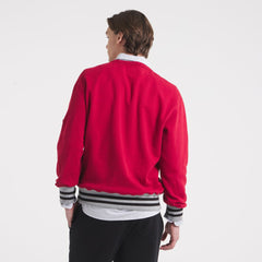 Kansas City Chiefs x Todd Snyder Relaxed Canadian Fleece Crew Red