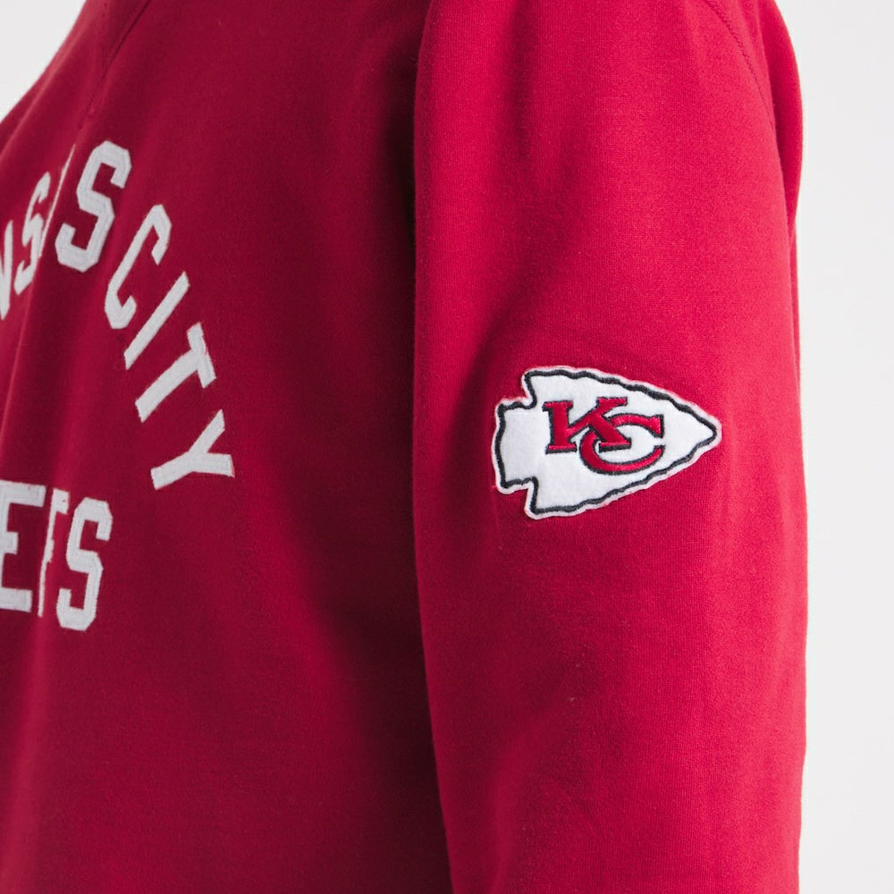Kansas City Chiefs x Todd Snyder Relaxed Canadian Fleece Crew Red