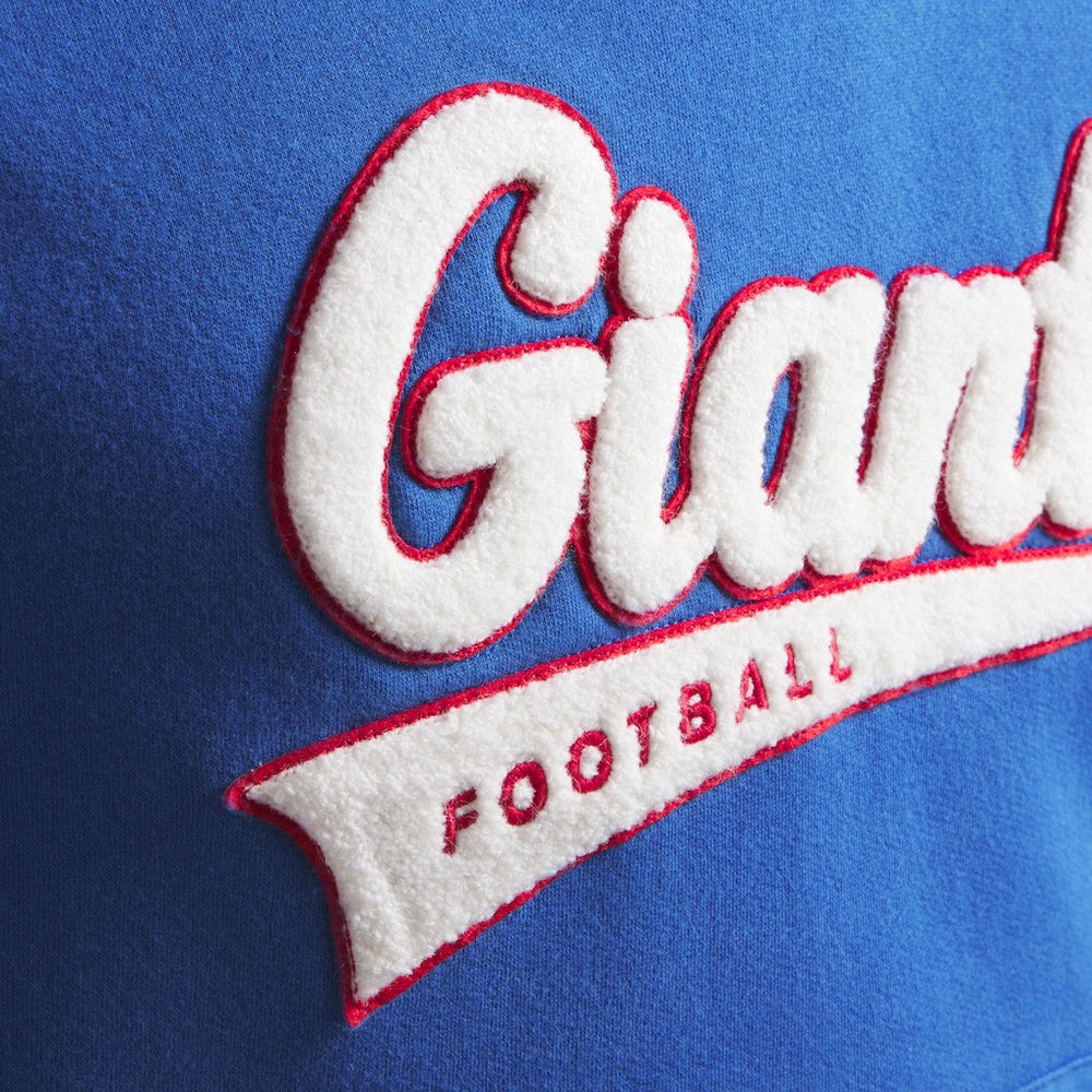 New York Giants x Todd Snyder Relaxed Canadian Fleece Hoodie Royal