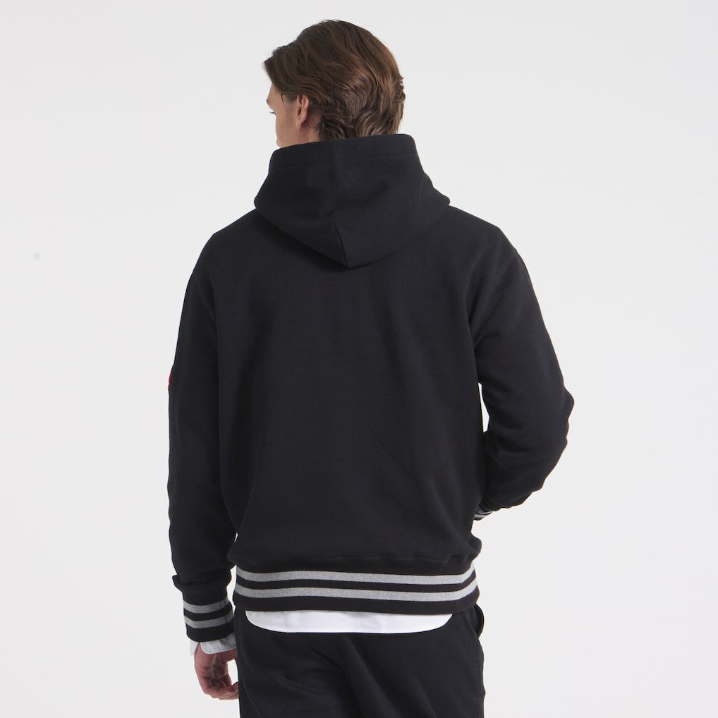 Kansas City Chiefs x Todd Snyder Relaxed Canadian Fleece Hoodie Black
