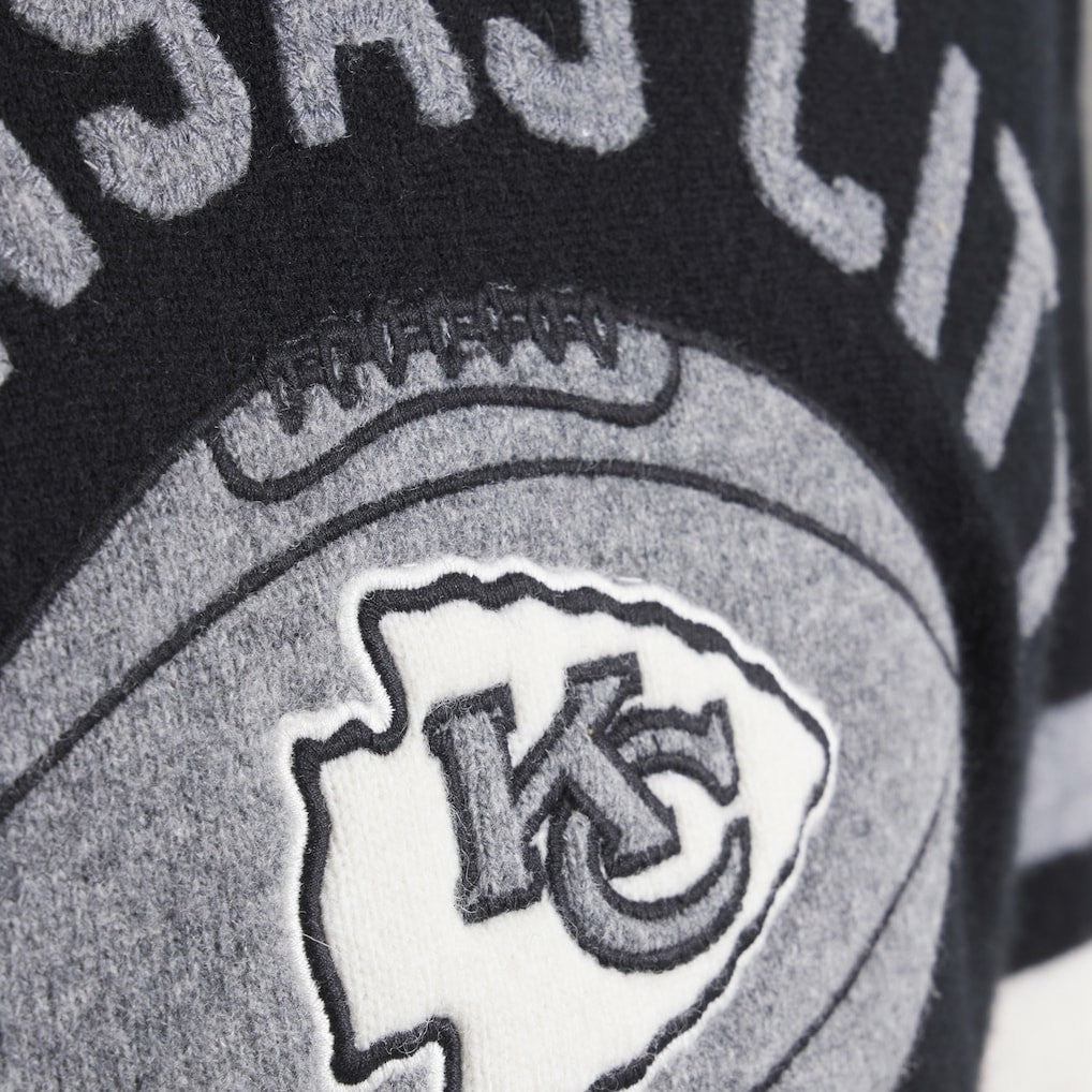 Kansas City Chiefs x Todd Snyder Cashmere Crew Sweater Black