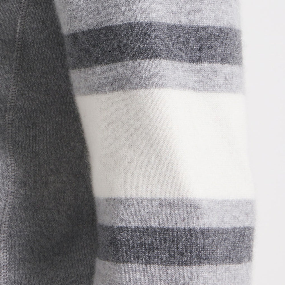 Philadelphia Eagles x Todd Snyder Cashmere Crew Sweater Heather Gray