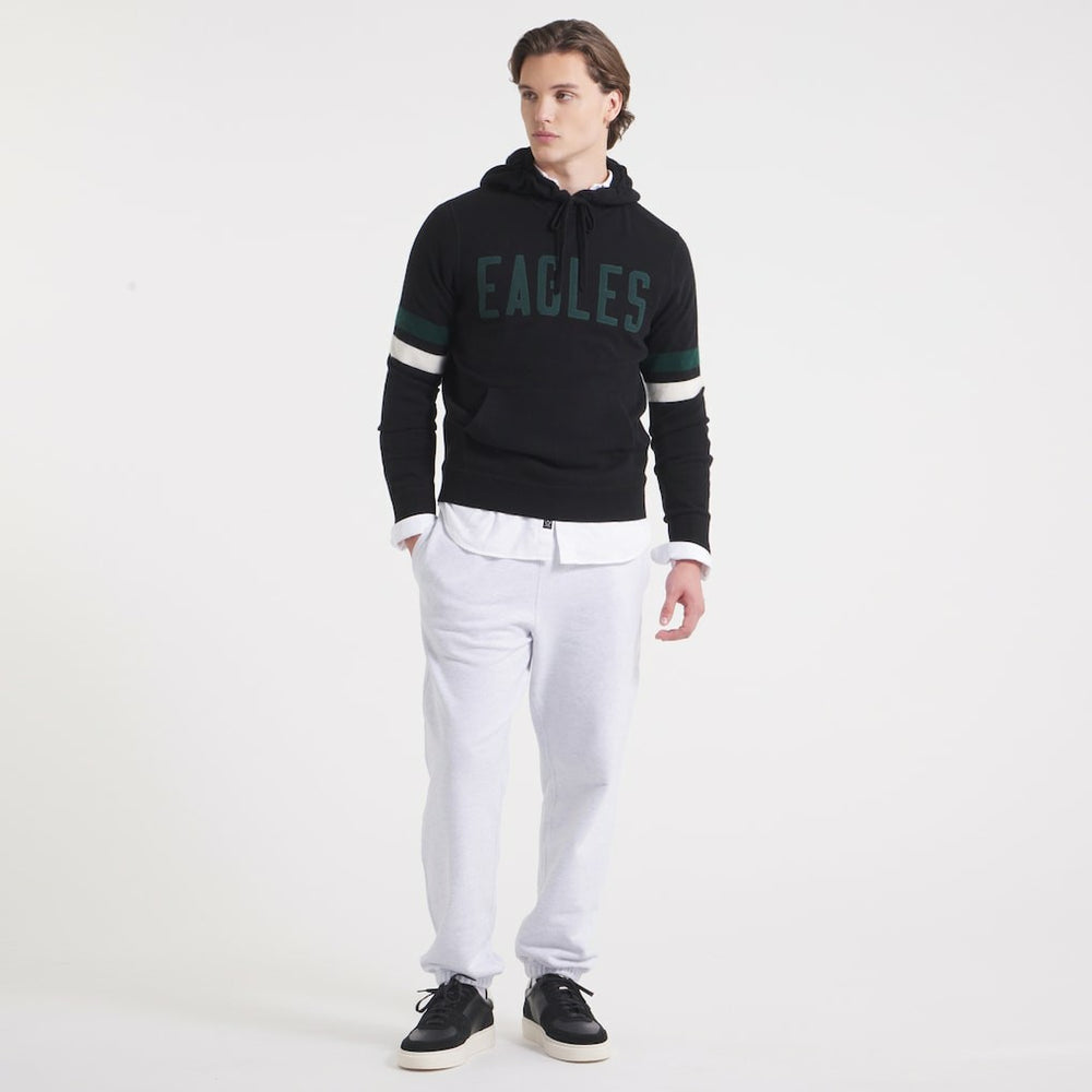 Philadelphia Eagles x Todd Snyder Cashmere Hoodie Sweater Black