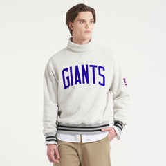 New York Giants x Todd Snyder Relaxed Canadian Fleece Turtleneck Oatmeal