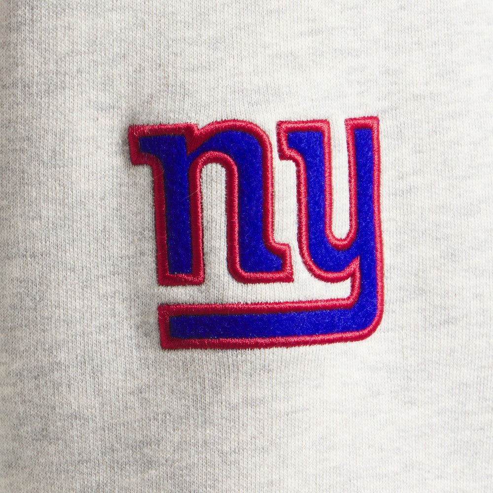 New York Giants x Todd Snyder Relaxed Canadian Fleece Turtleneck Oatmeal