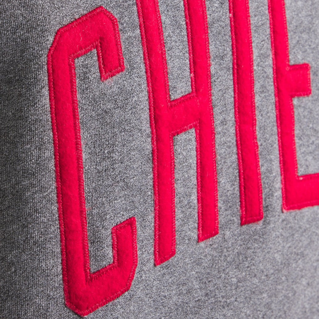 Kansas City Chiefs x Todd Snyder Relaxed Canadian Fleece Turtleneck Heather Gray
