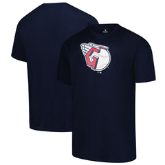 Cleveland Guardians Profile Big & Tall Primary Logo T-Shirt - Navy T-shirts