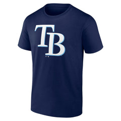 Tampa Bay Rays Profile Big & Tall Primary Logo T-Shirt - Navy T-shirts