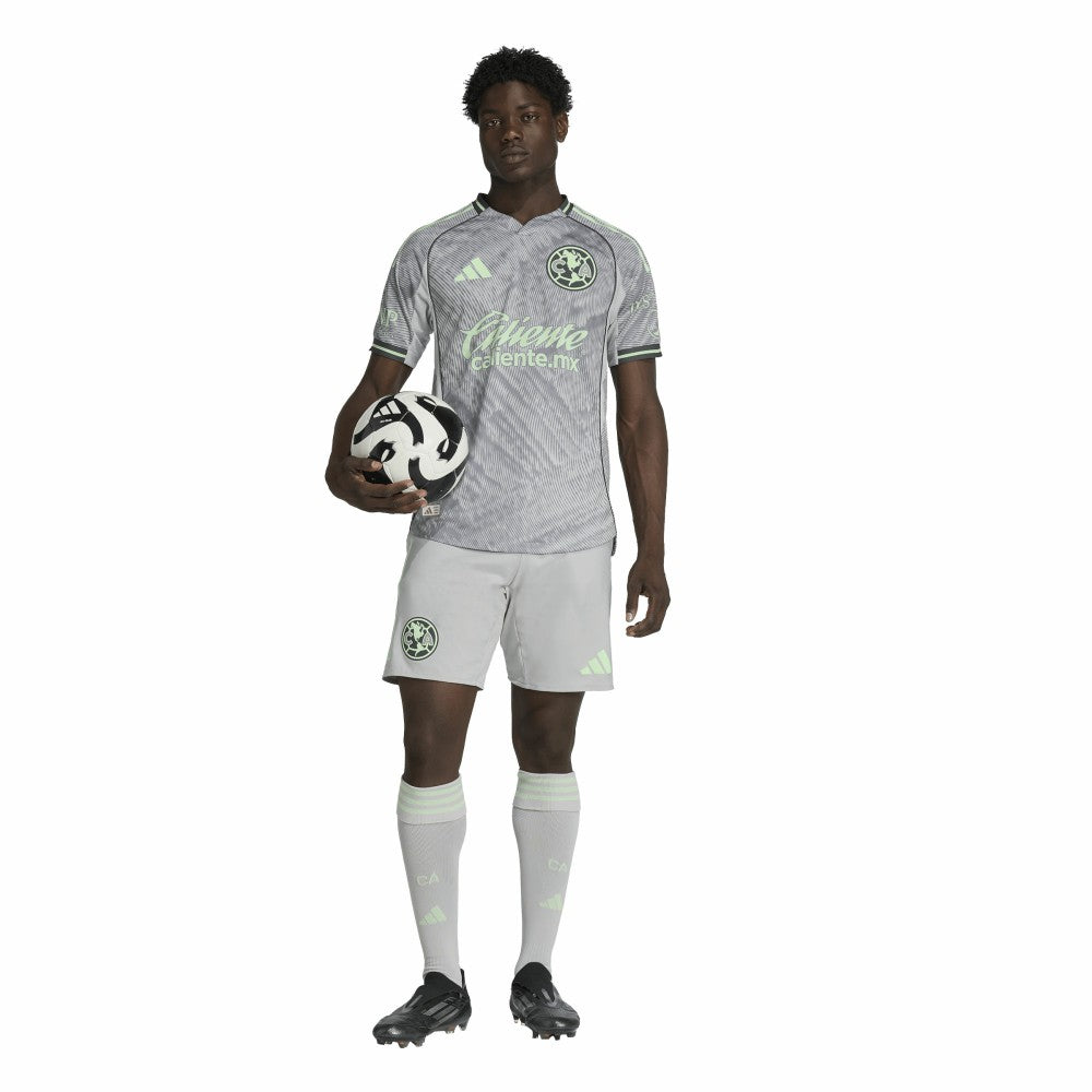Club America 2025 Third On Field Jersey Gray