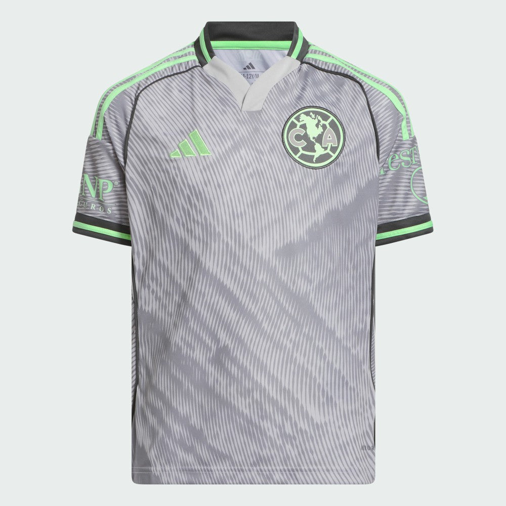 Club America Youth 2025 Third Replica Jersey Gray