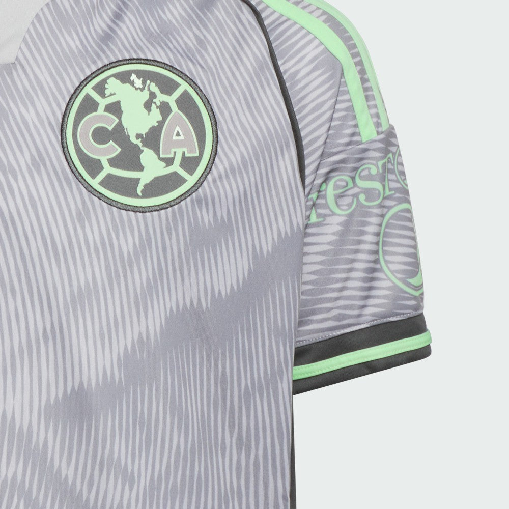 Club America Youth 2025 Third Replica Jersey Gray