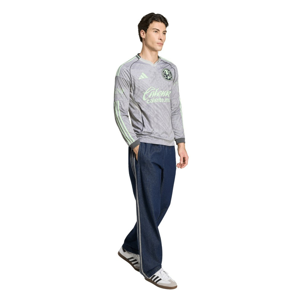 Club America 2025/26 Third Replica Long Sleeve Jersey Gray