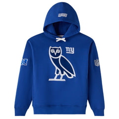 New York Giants OVO Icon Team Pullover Hoodie Royal