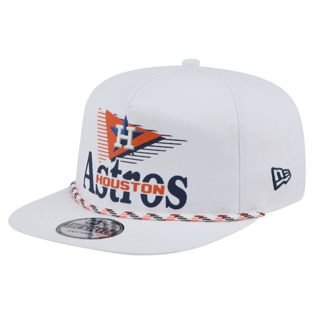 Houston Astros New Era Collide Golfer Snapback Hat - White Hats