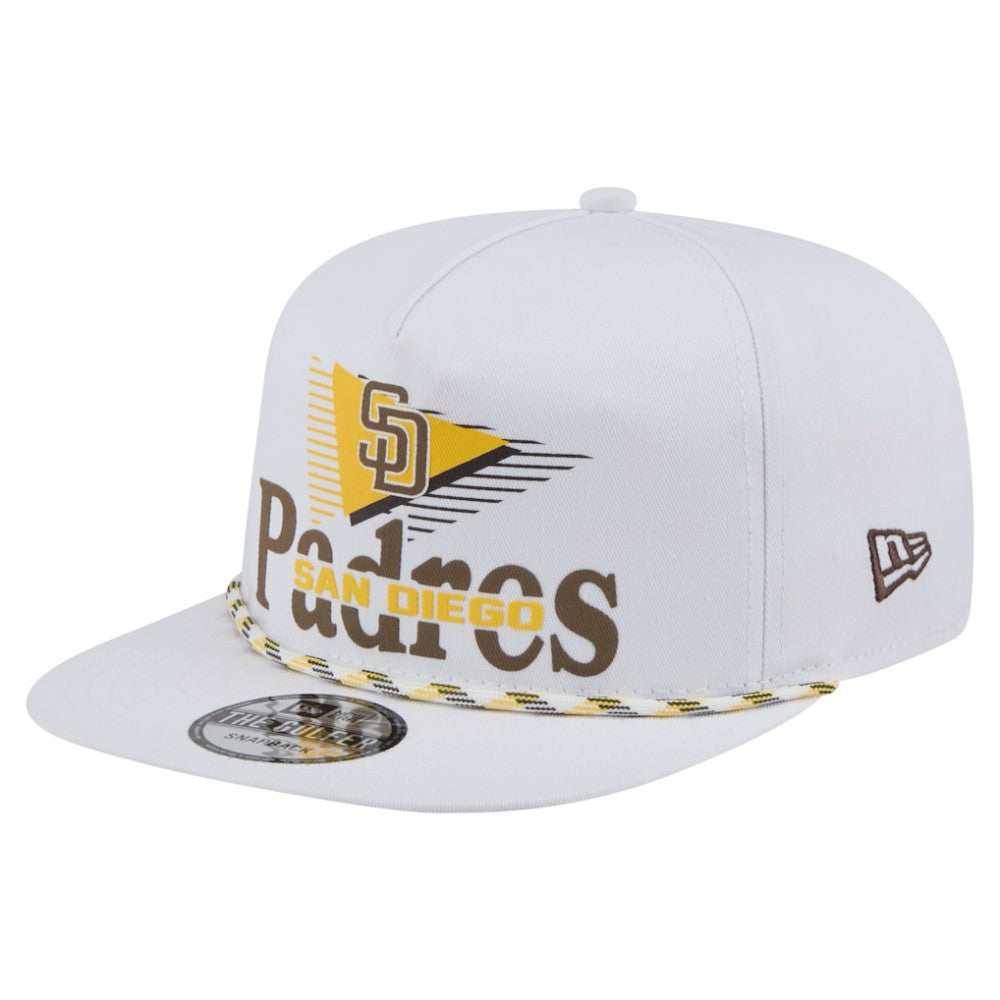 San Diego Padres New Era Collide Golfer Snapback Hat - White Hats