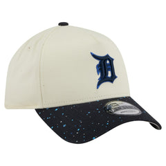 Detroit Tigers New Era Speckle A-Frame 9FORTY Adjustable Hat - Cream Hats