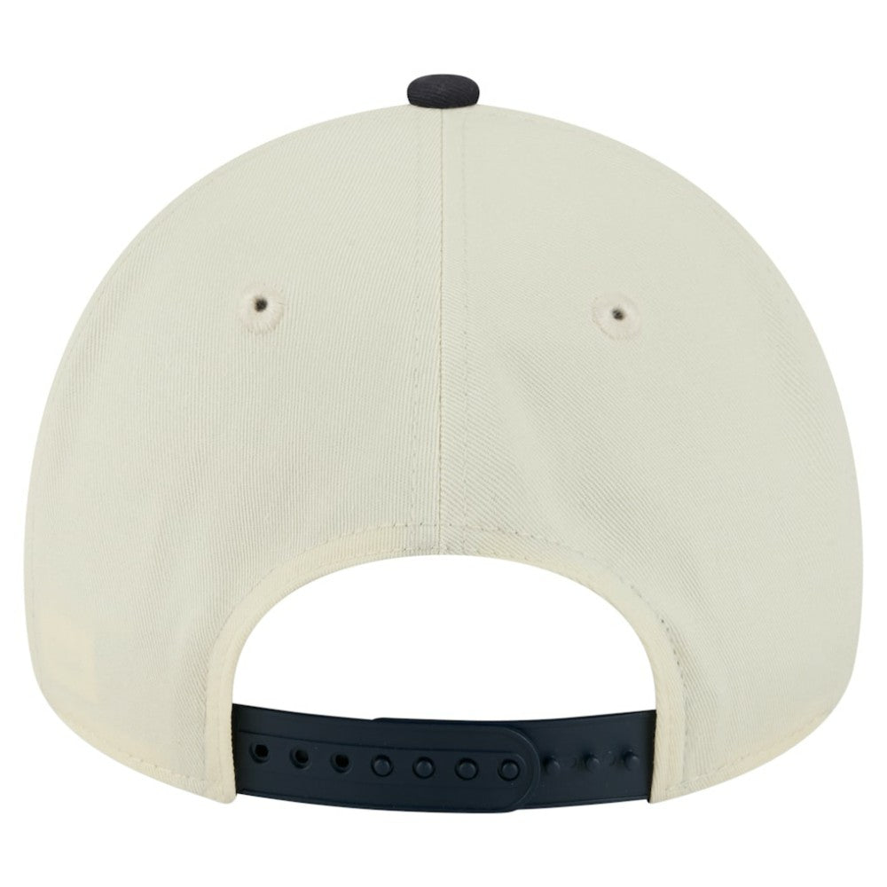 New York Yankees New Era Speckle A-Frame 9FORTY Adjustable Hat - Cream Hats