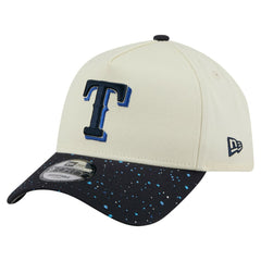 Texas Rangers New Era Speckle A-Frame 9FORTY Adjustable Hat - Cream Hats