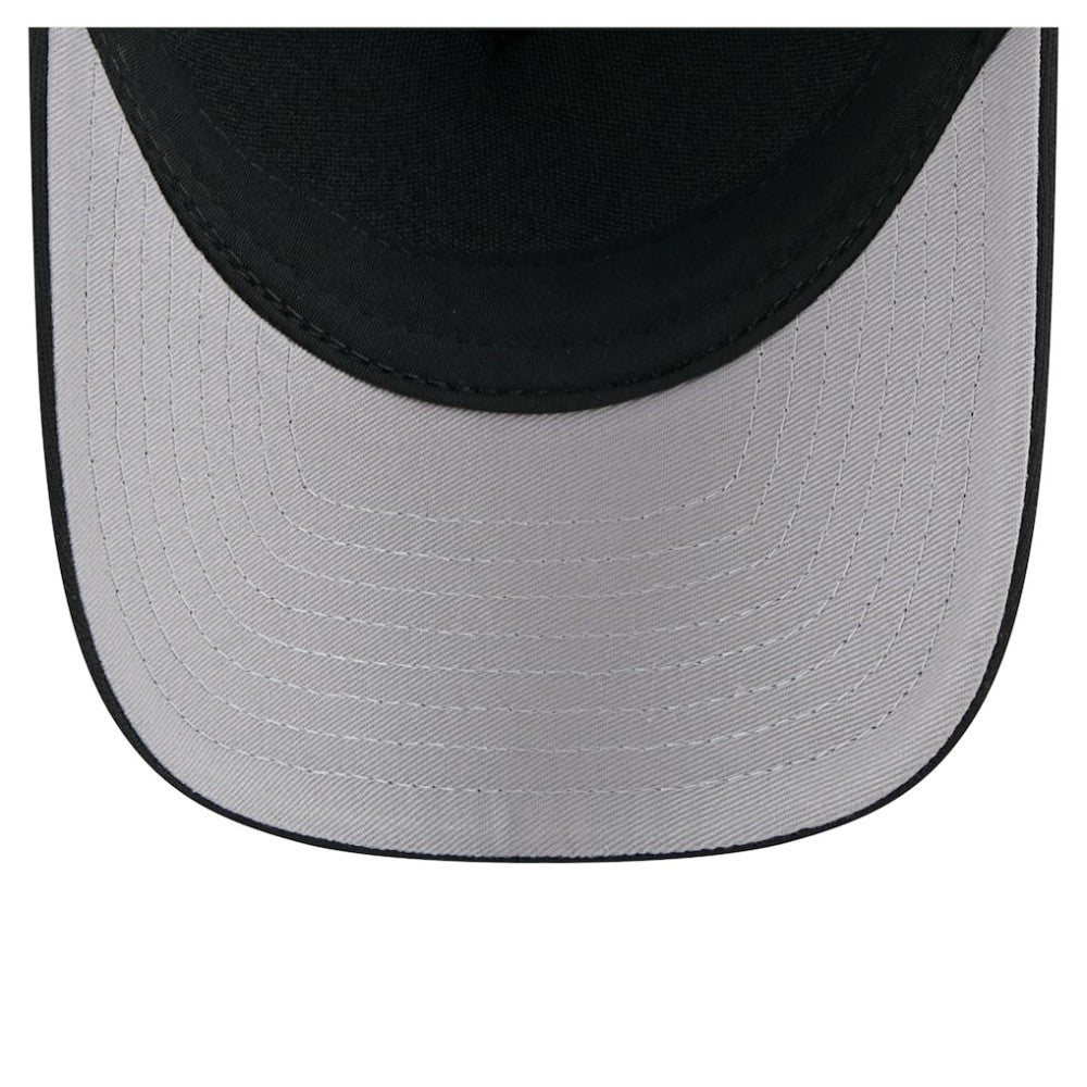 Philadelphia Phillies New Era City Initial 9FORTY A-Frame M-Crown Adjustable Trucker Hat - Black Hats