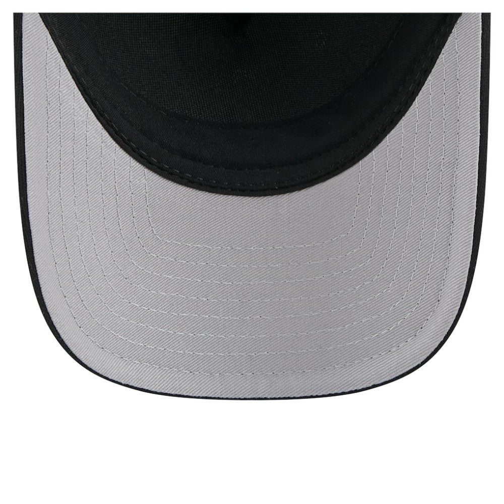 Pittsburgh Pirates New Era City Initial 9FORTY A-Frame M-Crown Adjustable Trucker Hat - Black Hats