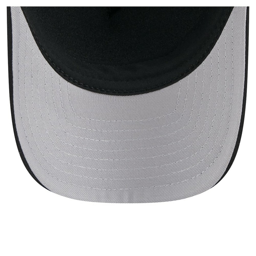Minnesota Twins New Era City Initial 9FORTY A-Frame M-Crown Adjustable Trucker Hat - Black Hats