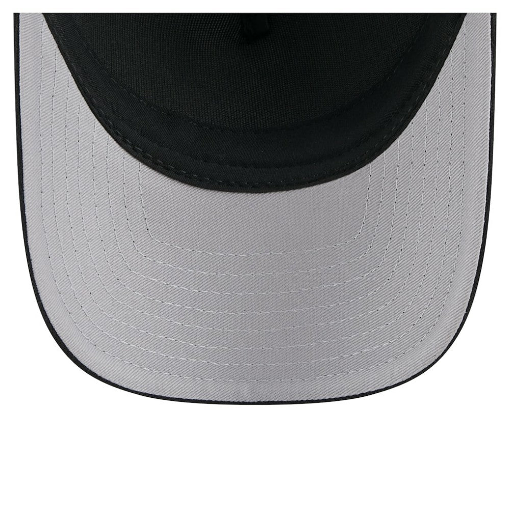 Chicago White Sox New Era City Initial 9FORTY A-Frame M-Crown Adjustable Trucker Hat - Black Hats