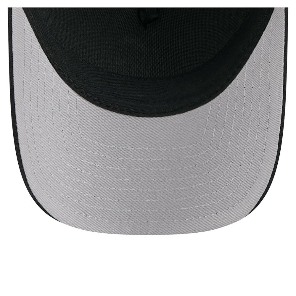 Detroit Tigers New Era City Initial 9FORTY A-Frame M-Crown Adjustable Trucker Hat - Black Hats