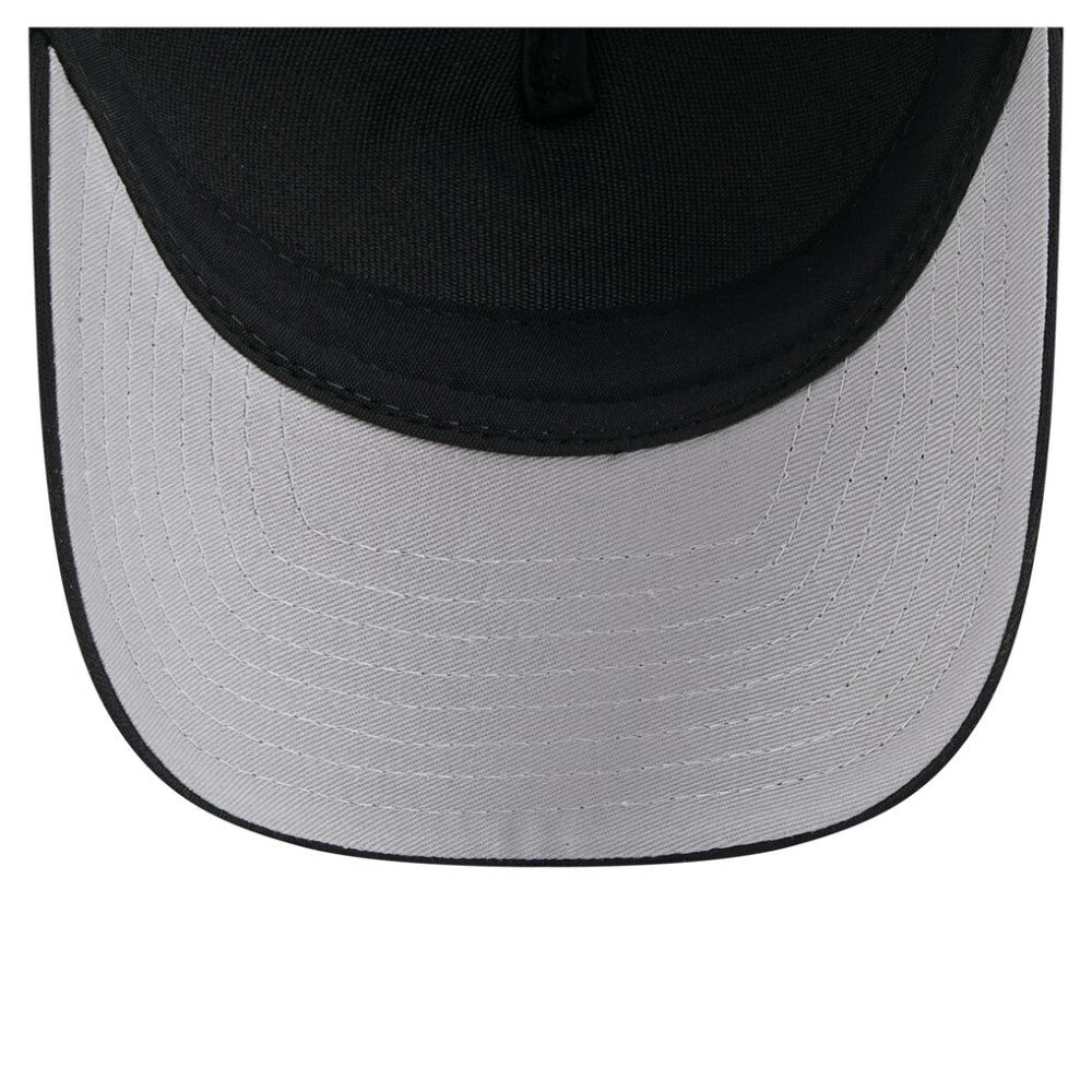 Colorado Rockies New Era City Initial 9FORTY A-Frame M-Crown Adjustable Trucker Hat - Black Hats