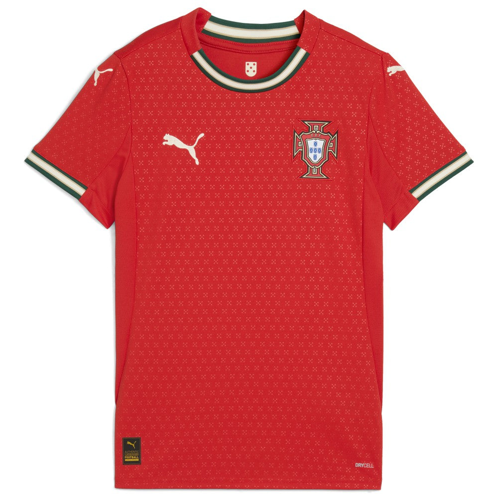 Portugal National Team Women's 2025 Home Replica Jersey Red