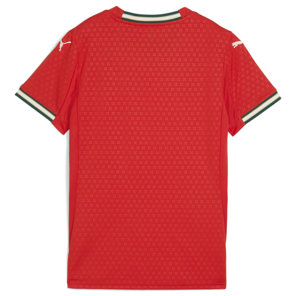 Portugal National Team Women's 2025 Home Replica Jersey Red
