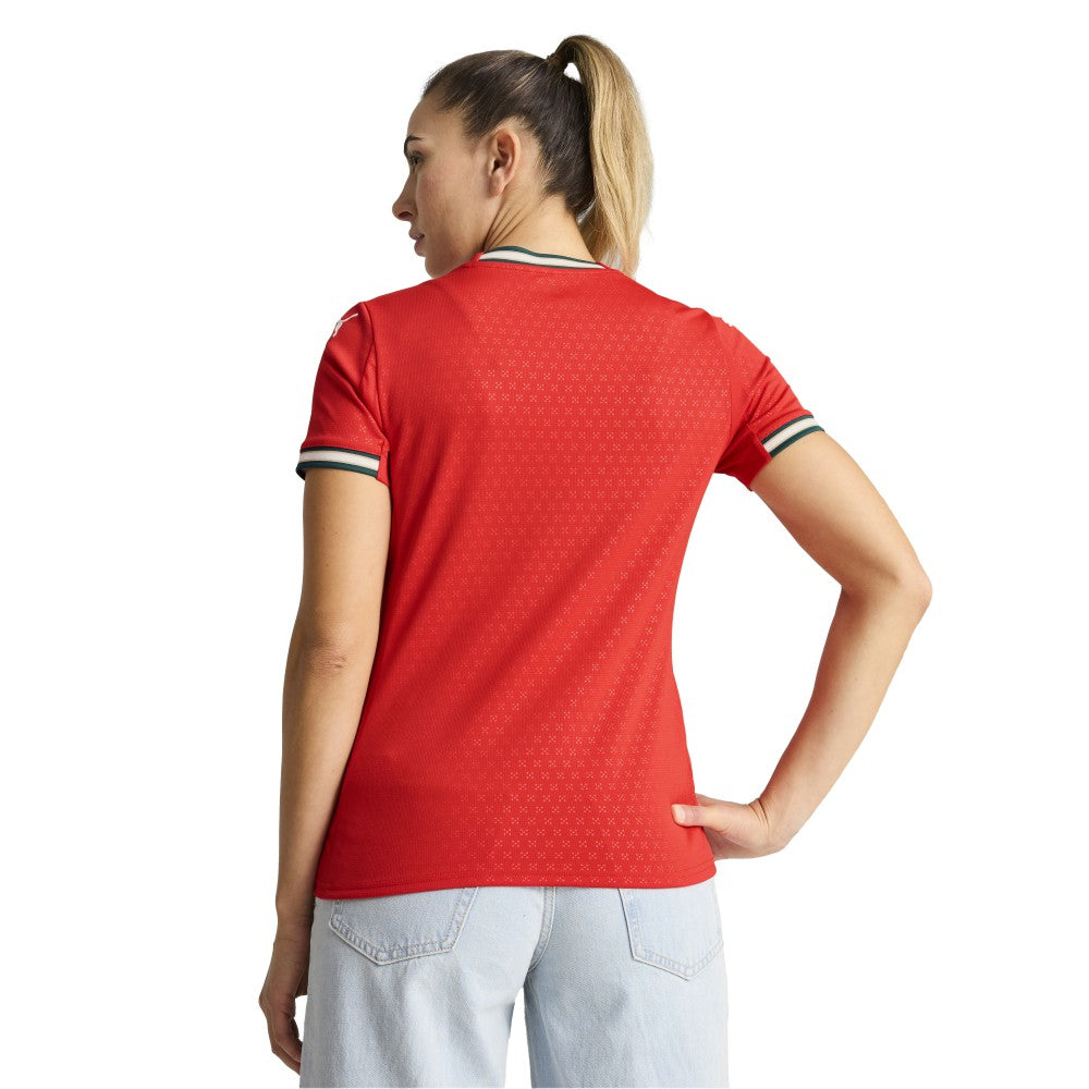 Portugal National Team Women's 2025 Home Replica Jersey Red
