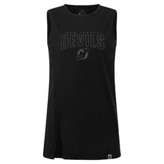 NHL New Jersey Devils Levelwear Women's Influx Darkmoon Tank Top - Black