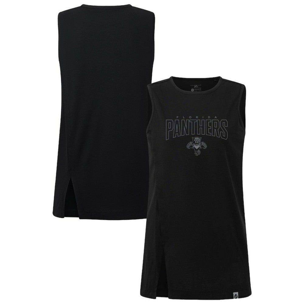 NHL Florida Panthers Levelwear Women's Influx Darkmoon Tank Top - Black