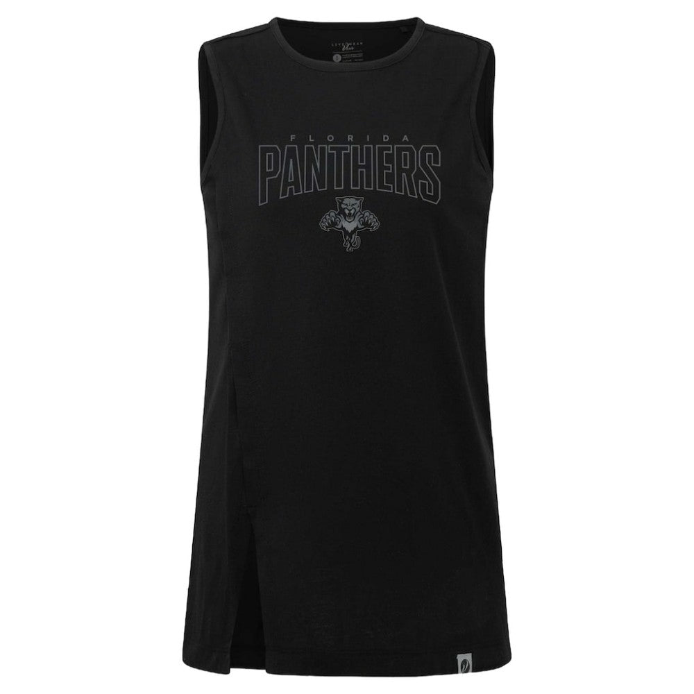 NHL Florida Panthers Levelwear Women's Influx Darkmoon Tank Top - Black