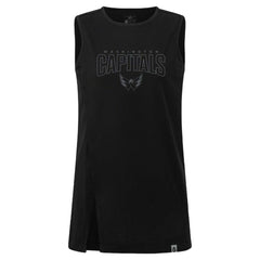 NHL Washington Capitals Levelwear Women's Influx Darkmoon Tank Top - Black
