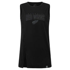NHL Detroit Red Wings Levelwear Women's Influx Darkmoon Tank Top - Black