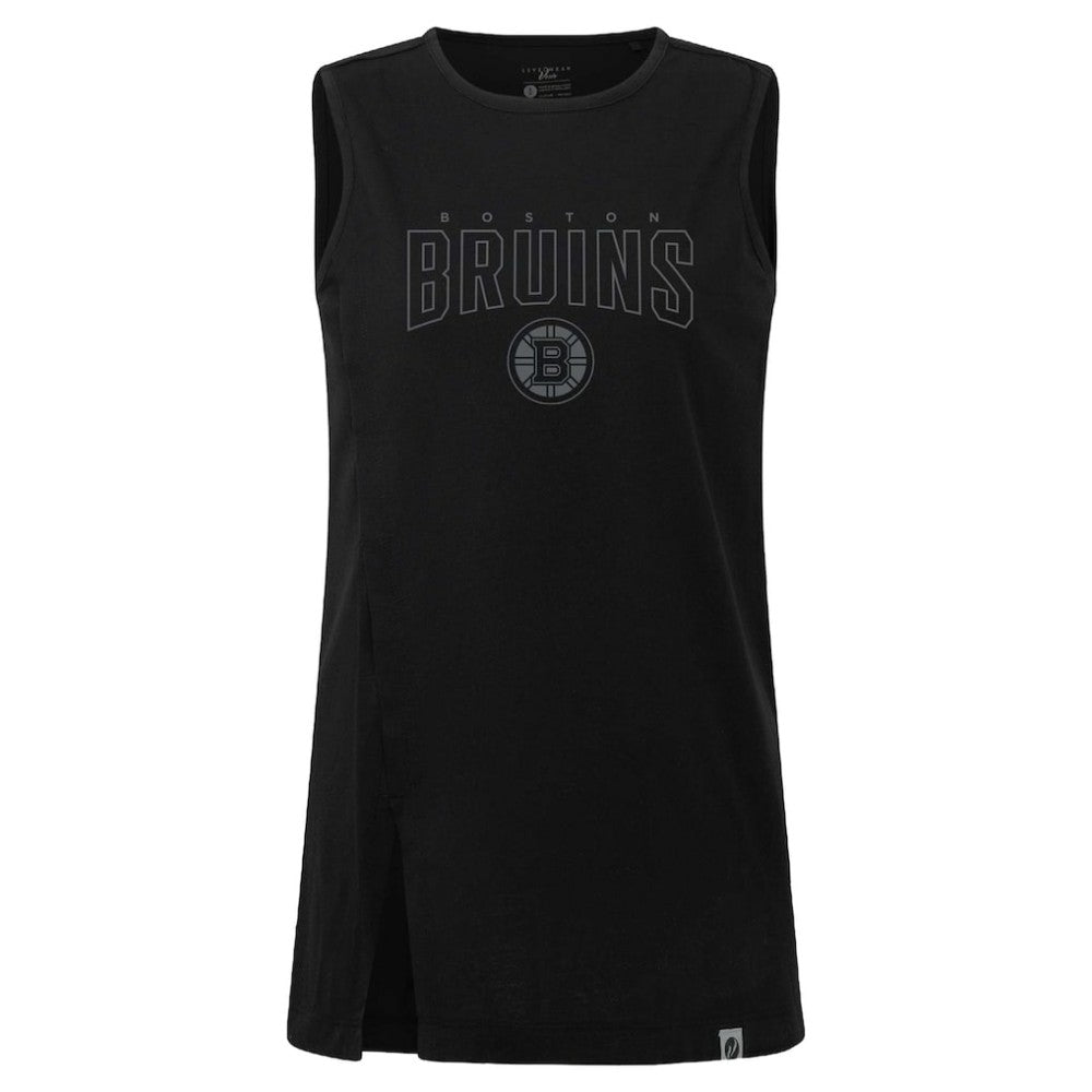 NHL Boston Bruins Levelwear Women's Influx Darkmoon Tank Top - Black