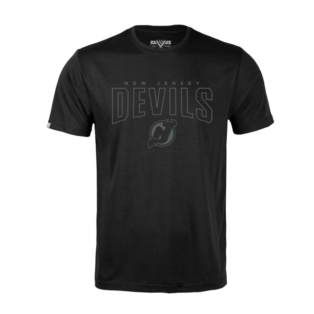 NHL New Jersey Devils Levelwear Richmond Darkmoon T-Shirt - Black