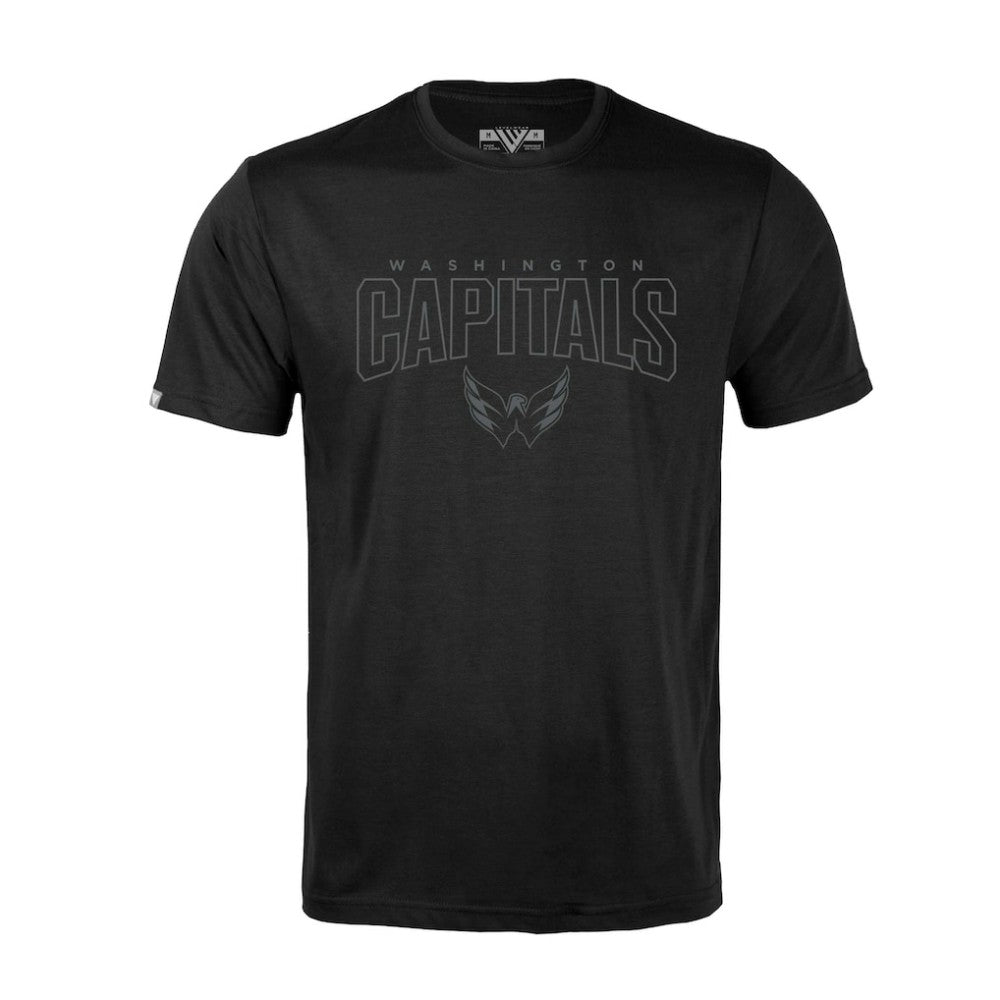 NHL Washington Capitals Levelwear Richmond Darkmoon T-Shirt - Black