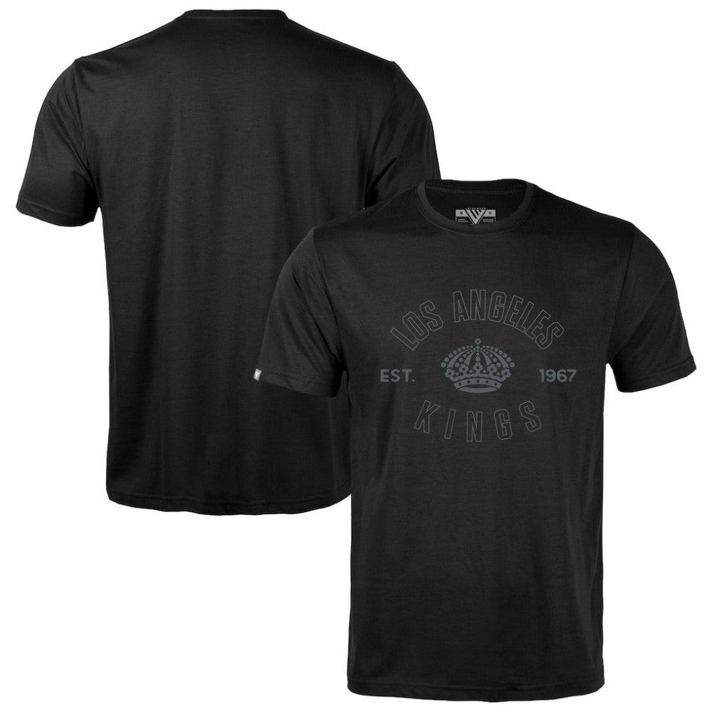 NHL Los Angeles Kings Levelwear Richmond Darkmoon T-Shirt - Black