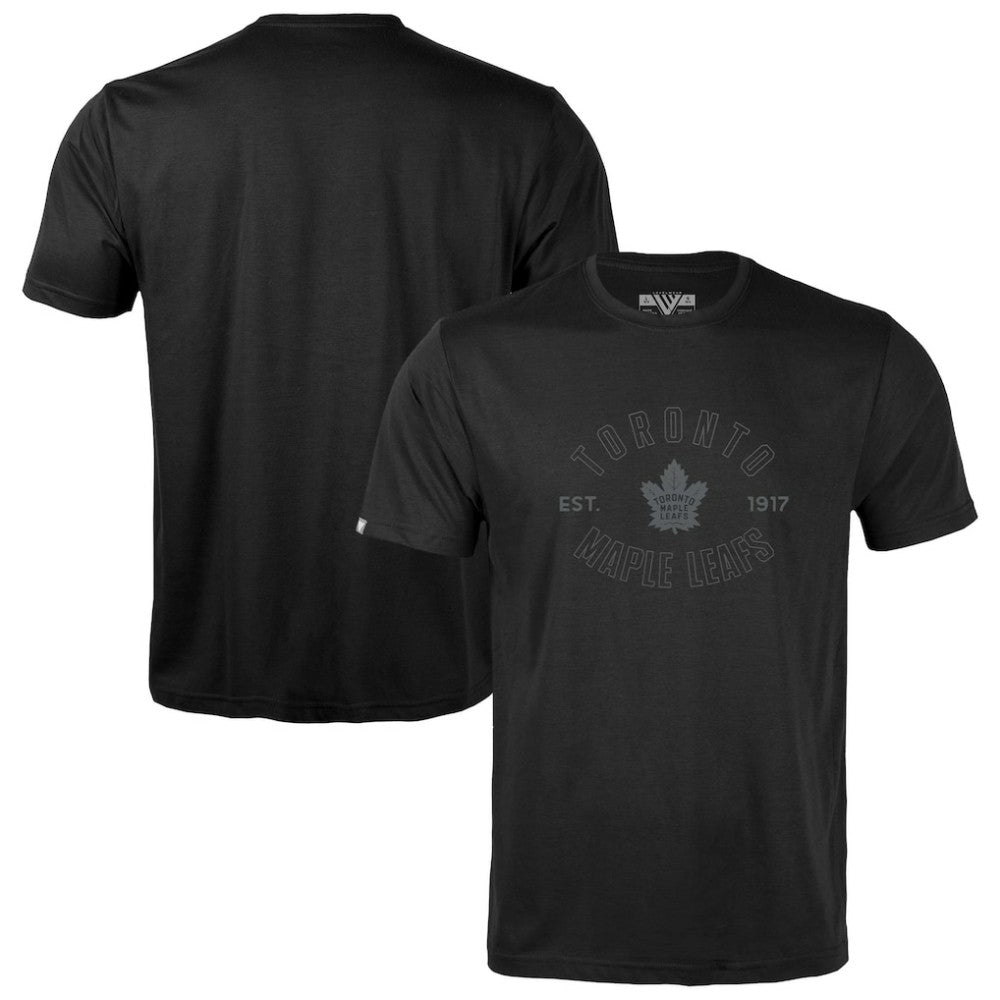 NHL Toronto Maple Leafs Levelwear Youth Little Richmond Abyssal T-Shirt - Black