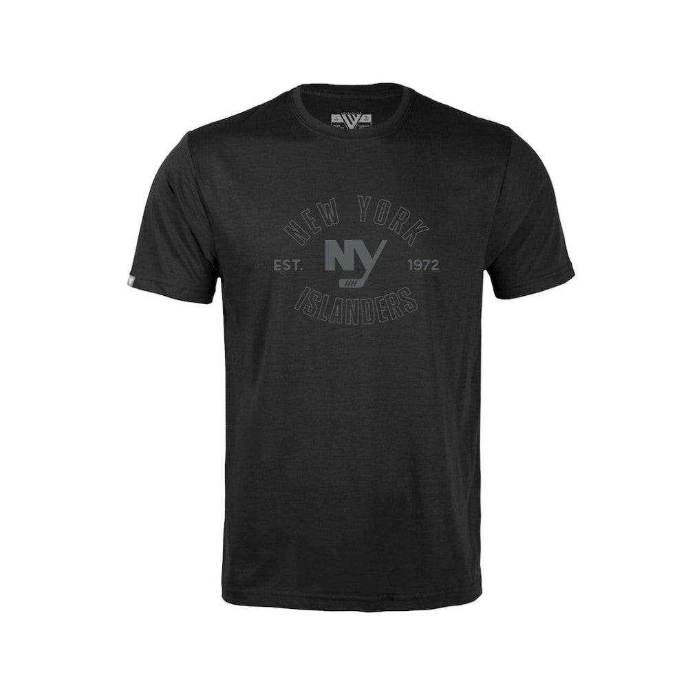 NHL New York Islanders Levelwear Youth Little Richmond Abyssal T-Shirt - Black