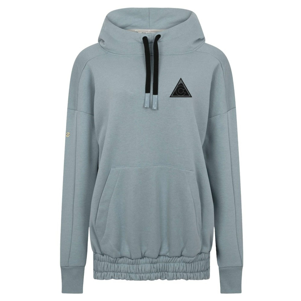 NHL Colorado Avalanche Levelwear Women's Waterfall Nightfall Pullover Hoodie - Gray