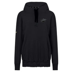 NHL Minnesota Wild Levelwear Women's Waterfall Nightfall Pullover Hoodie - Black