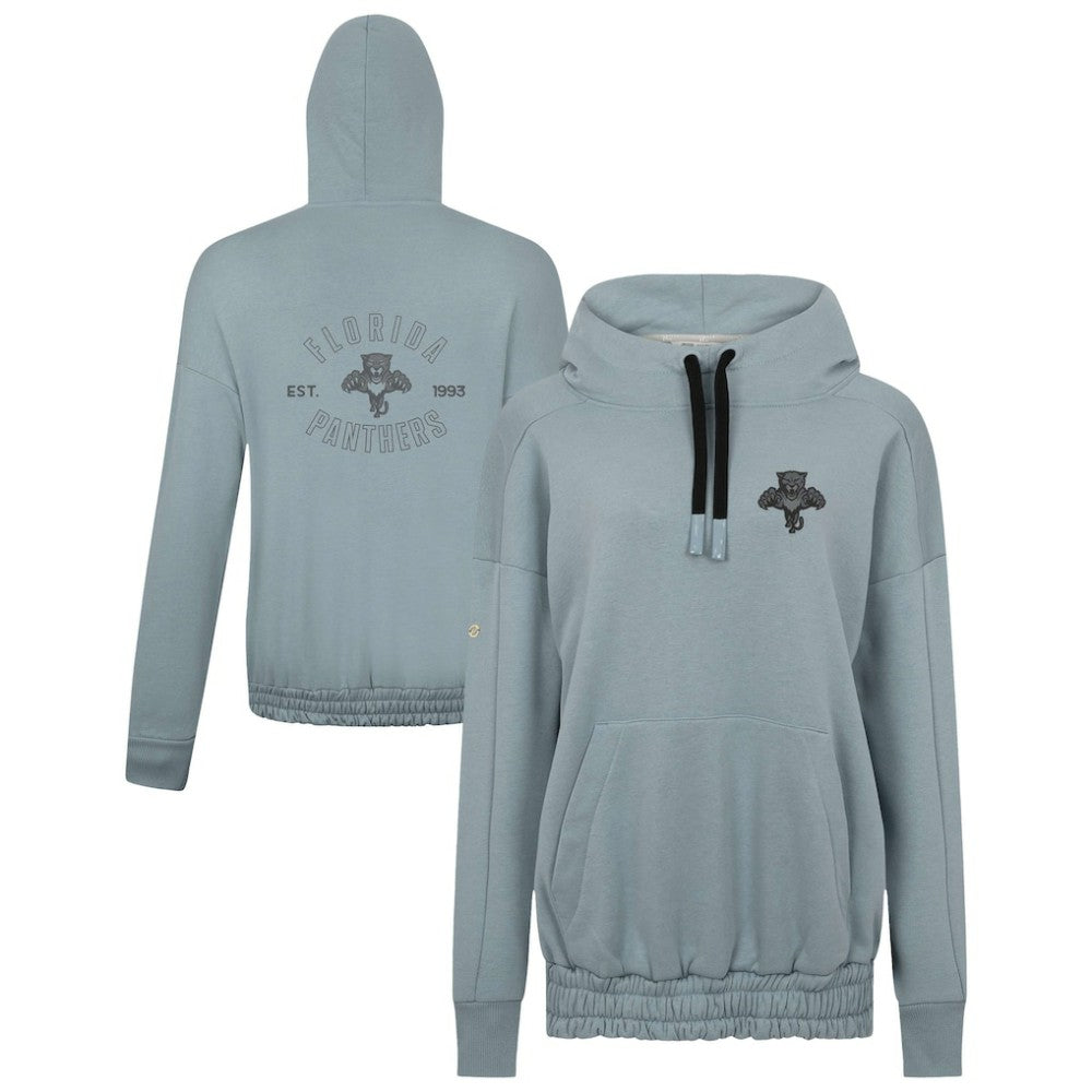 NHL Florida Panthers Levelwear Women's Waterfall Nightfall Pullover Hoodie - Gray